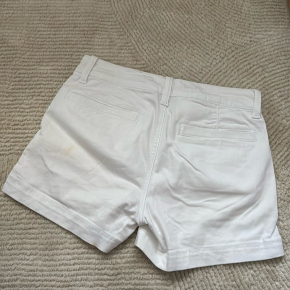 American Eagle Outfitters Super stretch‎ low rise white shorts Sz 4 - Picture 7 of 10